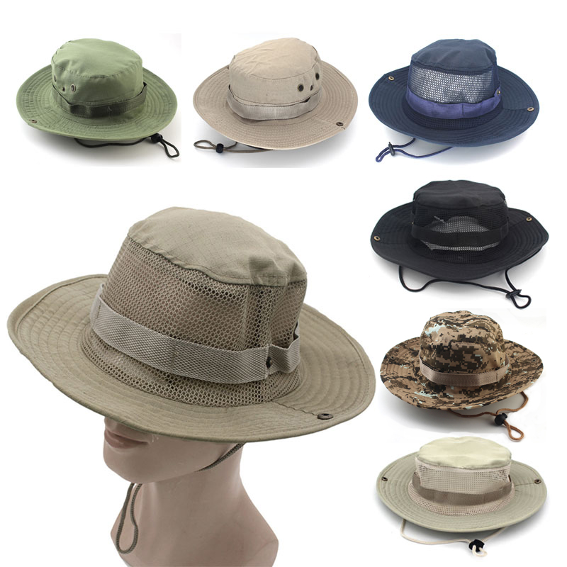 Mens Outdoor Hunting Hats - Chapéu de sol masculino e feminino