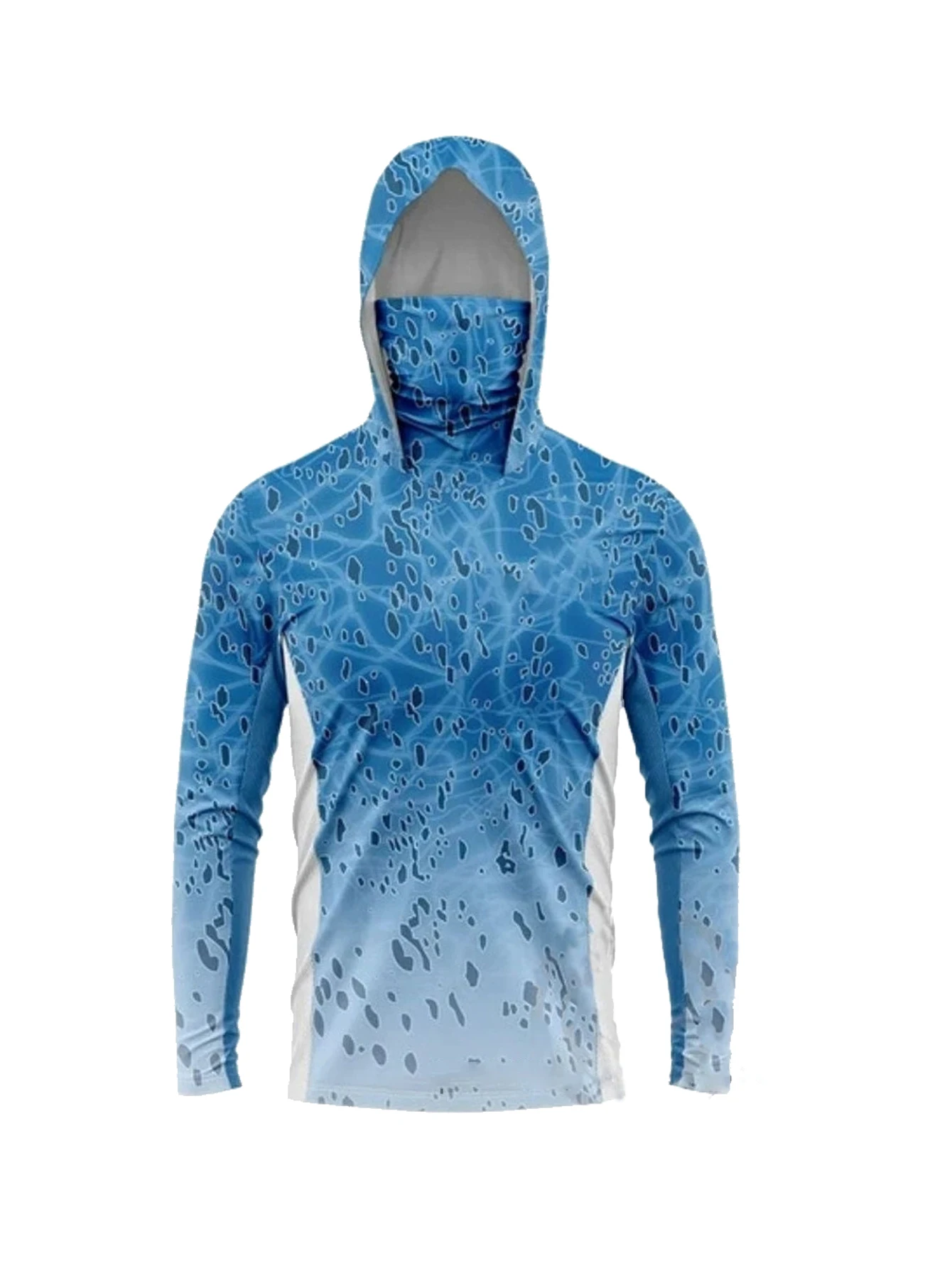 Outdoor Hunting Hoodie - Camisa de Pesca Masculina de Manga