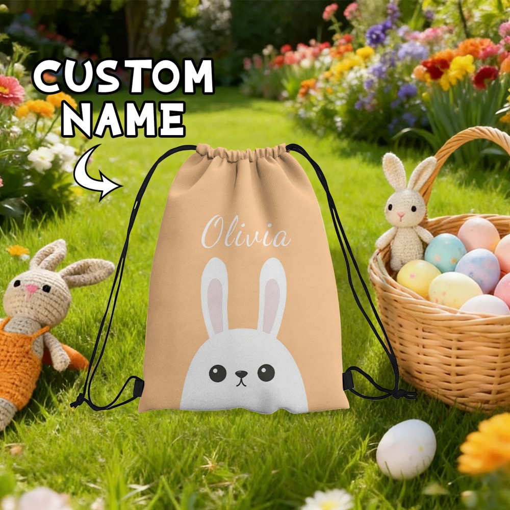 Outdoor Hunting Names - Mochila Personalizada de Coelho da Páscoa