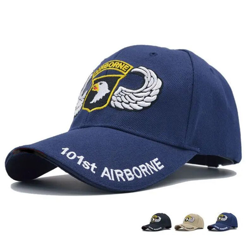 Mens Outdoor Hunting Hats - Boné de beisebol aerotransportado tático 101