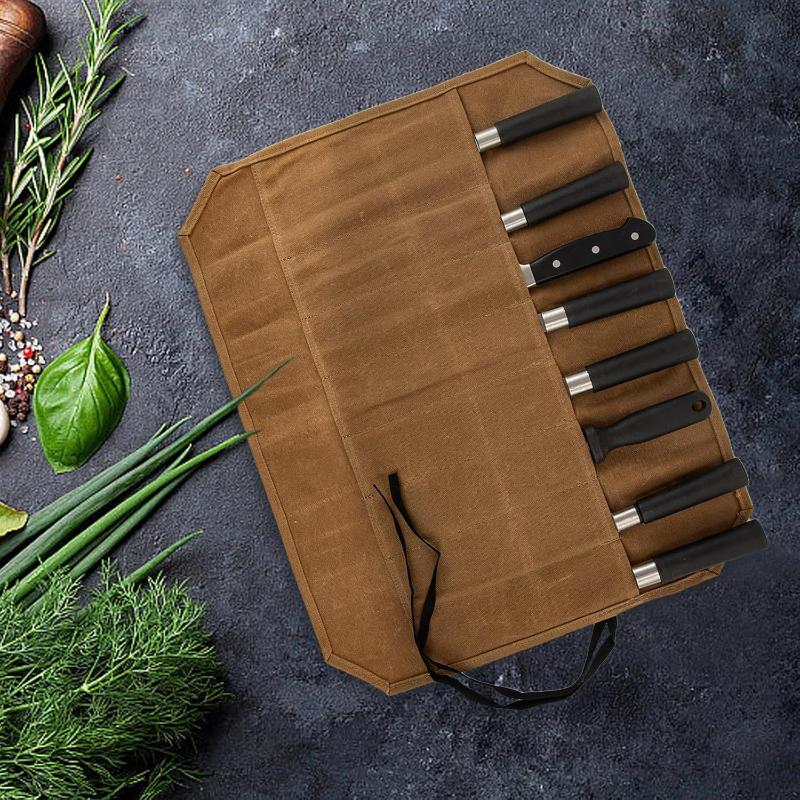 Outdoor Hunting Kitchen - Bolsa de Facas de Chef em