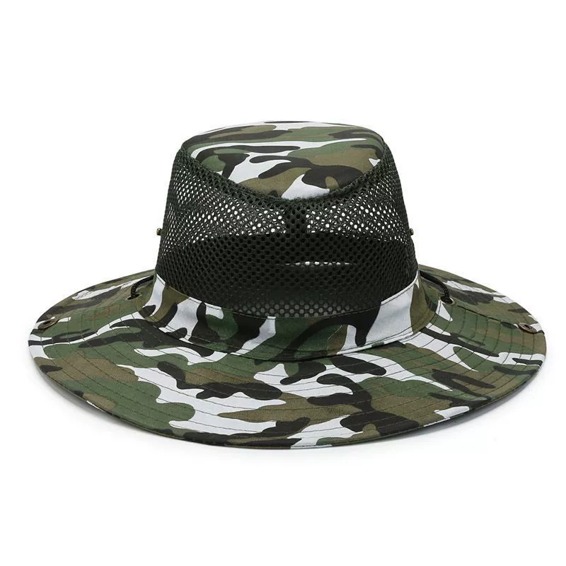 Mens Outdoor Hunting Hats - Chapéu de Pesca com Proteção UV,
