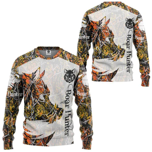 Wildman Hunting & Outdoor Robertson - Camuflagem caça animal javali selvagem camiseta