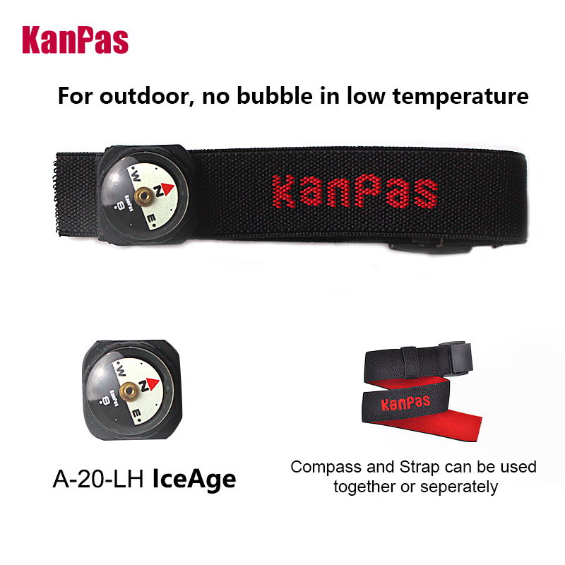 Outdoor Hunting Guide - Bússola KANPAS ICEAGE com Pulseira e