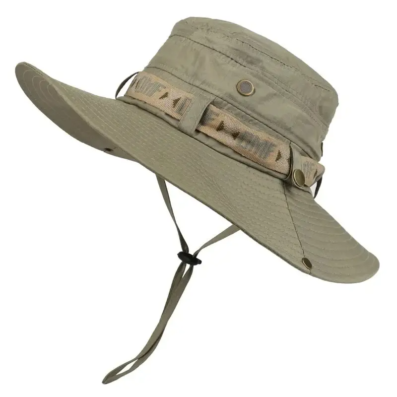 Mens Outdoor Hunting Hats - Chapéu de balde masculino de verão,