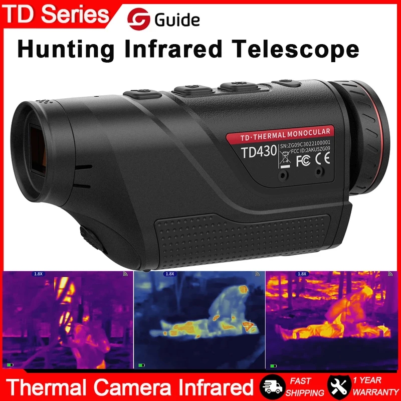 Outdoor Hunting Guide - Guia td211 td411 termovisor para caça