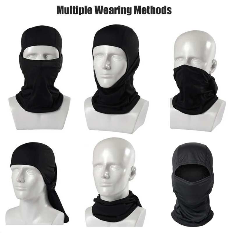 Mens Outdoor Hunting Hats - Balaclava Camuflada para Ciclismo, Máscara Facial