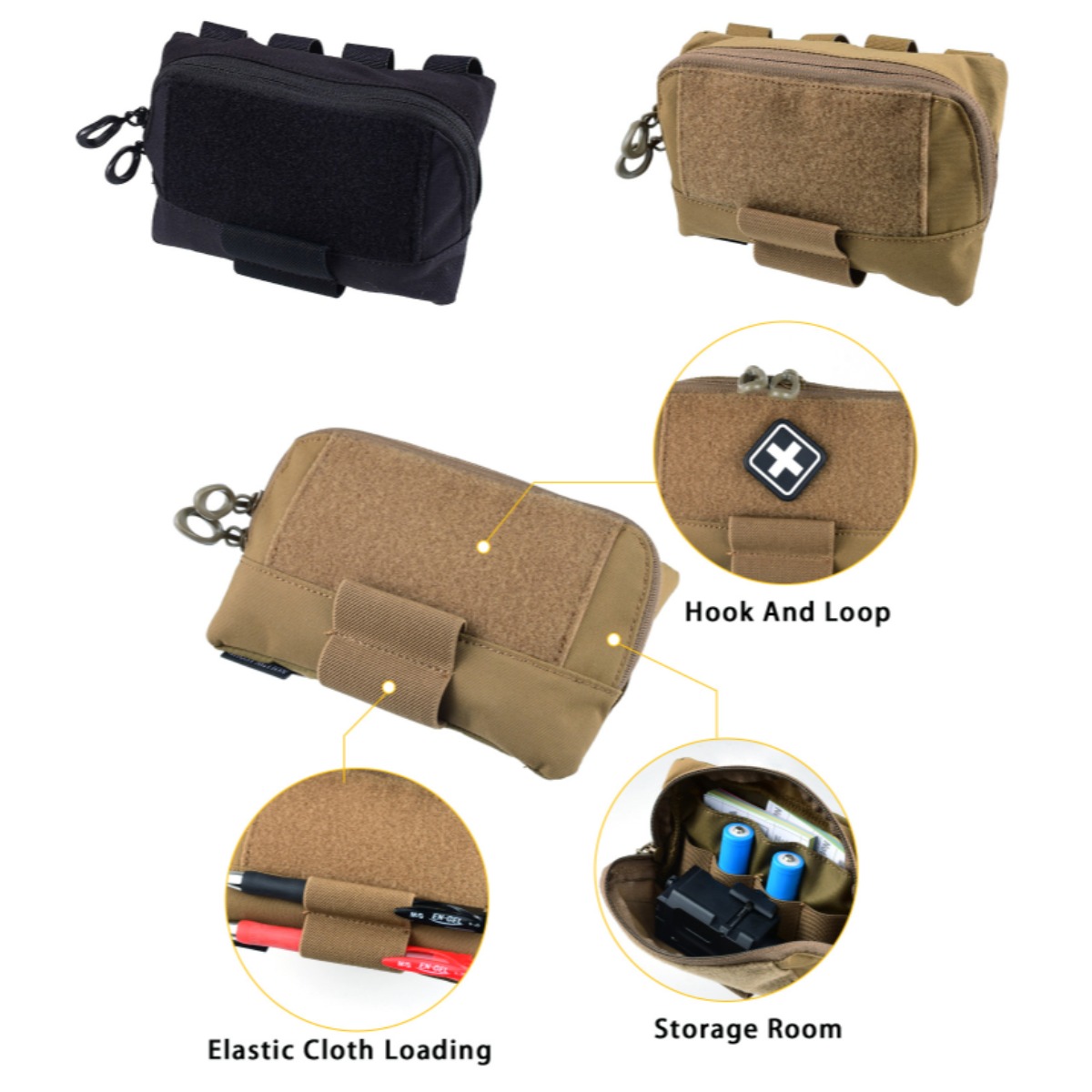 Outdoor Hunting Maps - Bolsa Tática Multiuso para Peito com