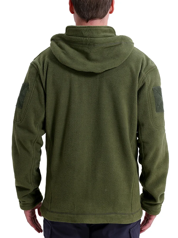 Jaqueta de Fleece Masculina pa - Outdoor Hunting Hoodie avaliação e preço