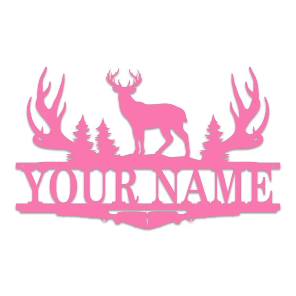 Buck antler split monograma si - Outdoor Hunting Names avaliação e preço