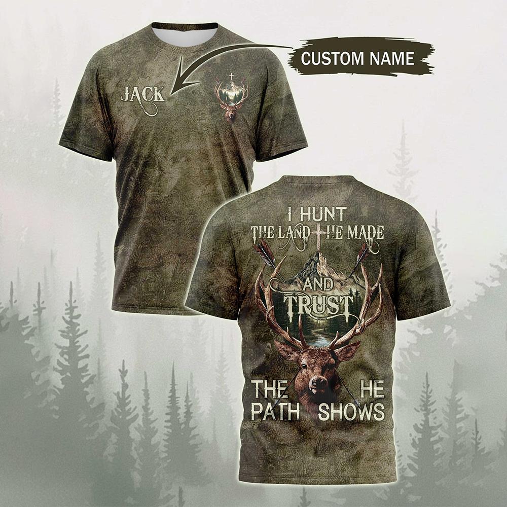 Camiseta de manga curta de sec - Outdoor Hunting Names avaliação e preço