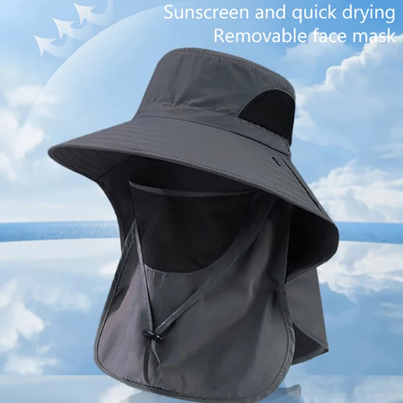Chapéus de sol de verão com pr - Mens Outdoor Hunting Hats avaliação e preço