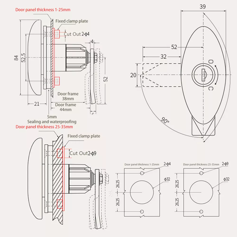 Fechadura T-Handle para Carava - G&T Hunting & Outdoor Gun Shop Skegness avaliação e preço