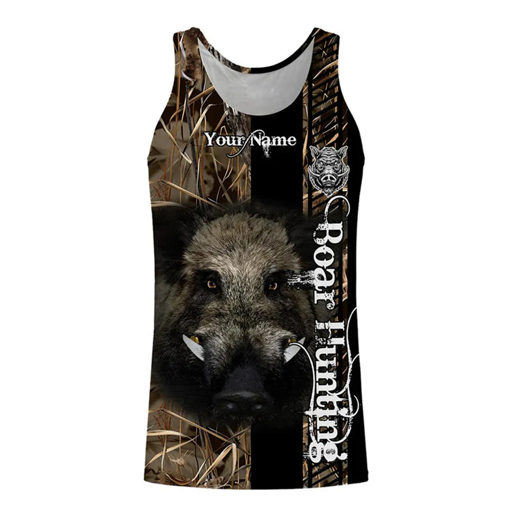 Camiseta regata personalizada  - Outdoor Hunting Names avaliação e preço