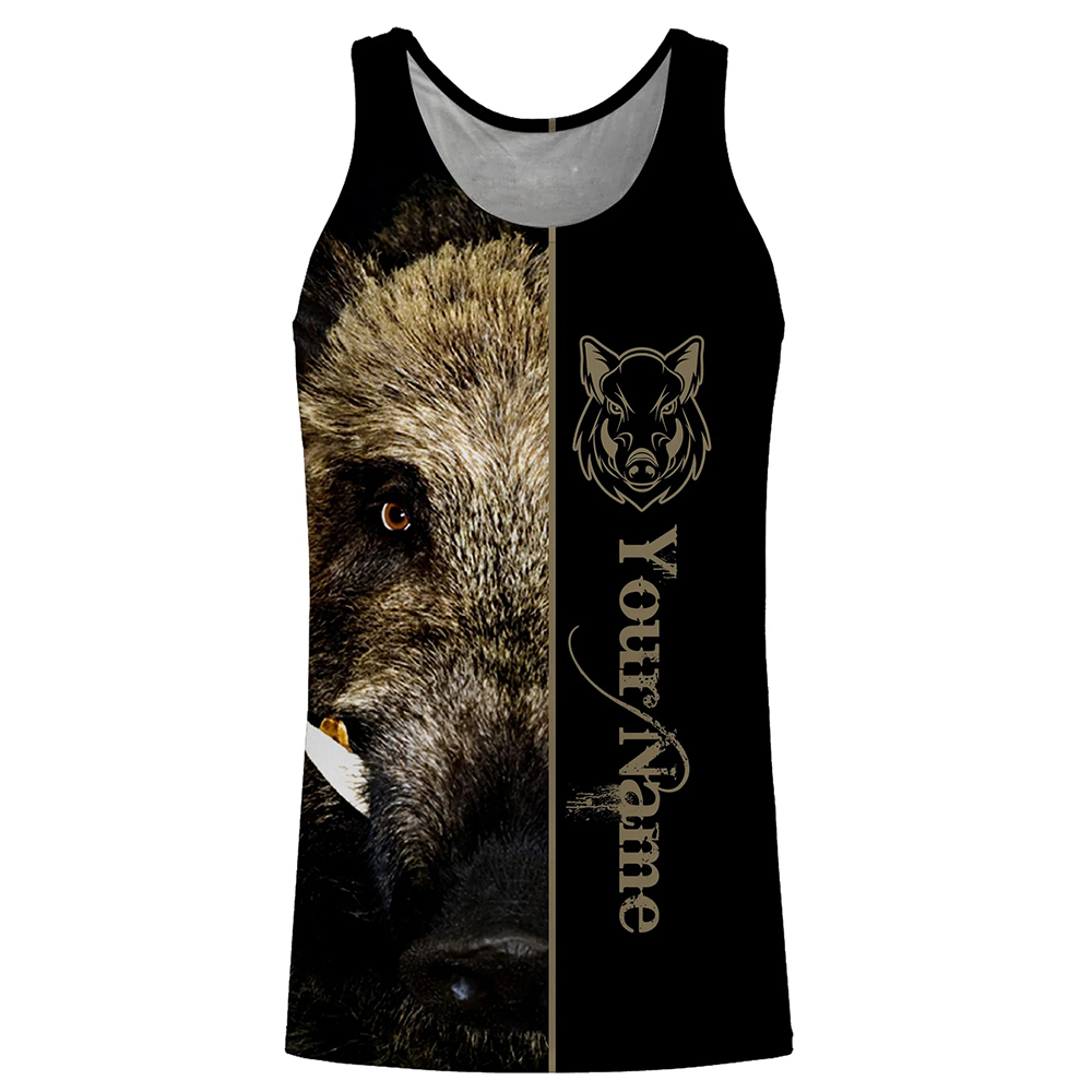 Camiseta regata personalizada  - Outdoor Hunting Names avaliação e preço
