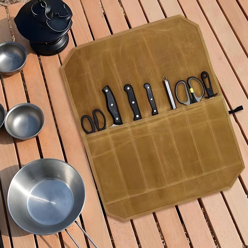 Bolsa de Facas de Chef em Lona - Outdoor Hunting Kitchen avaliação e preço