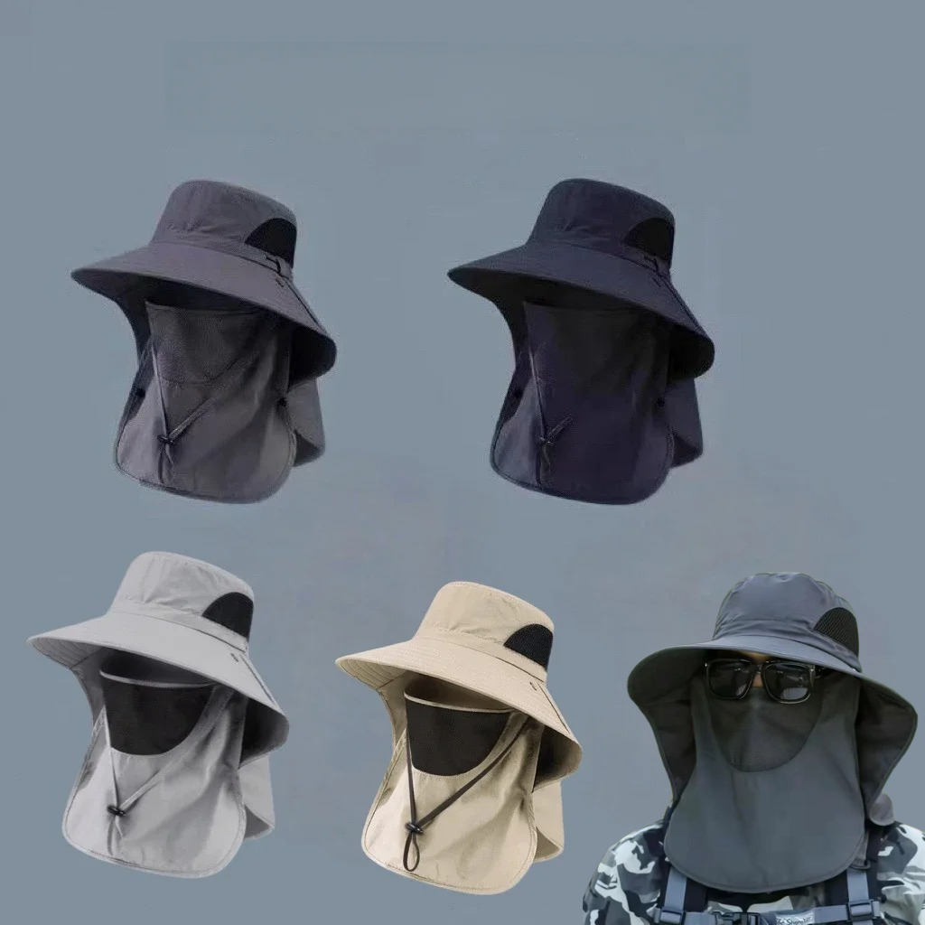 Chapéus de sol de verão com pr - Mens Outdoor Hunting Hats avaliação e preço