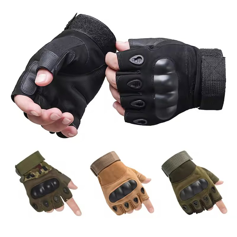 Meio dedo luvas táticas ao ar  - Outdoor Hunting Names avaliação e preço