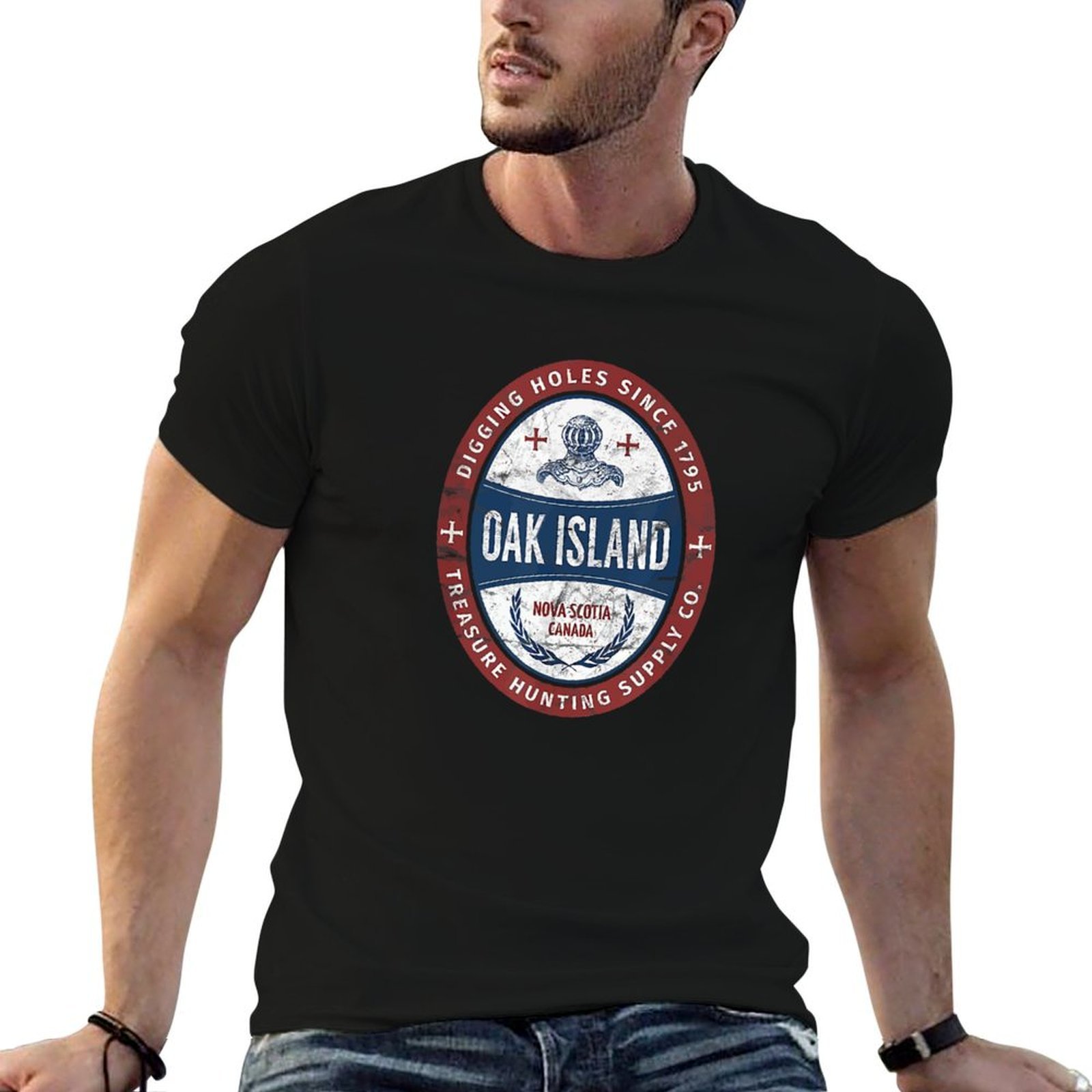 Oak Island Treasure Hunting Te - Outdoor Hunting Hoodie avaliação e preço